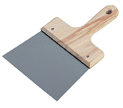 COUTEAU A ENDUIRE INOX BI MATIERE 120mm